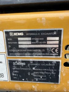 XCMG XE27E Canopy