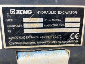 XCMG XE80E-2P